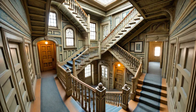 Maison Winchester intérieur